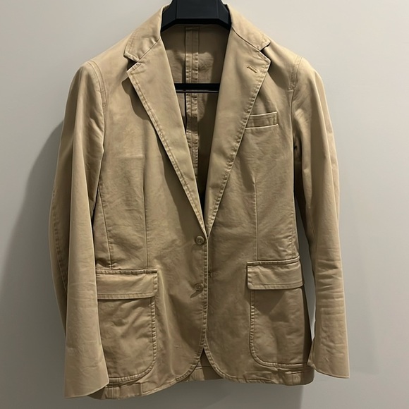 Polo Ralph Lauren Unconstructed Tailored Chino Jacket Khaki Size Small/P - Picture 3 of 6